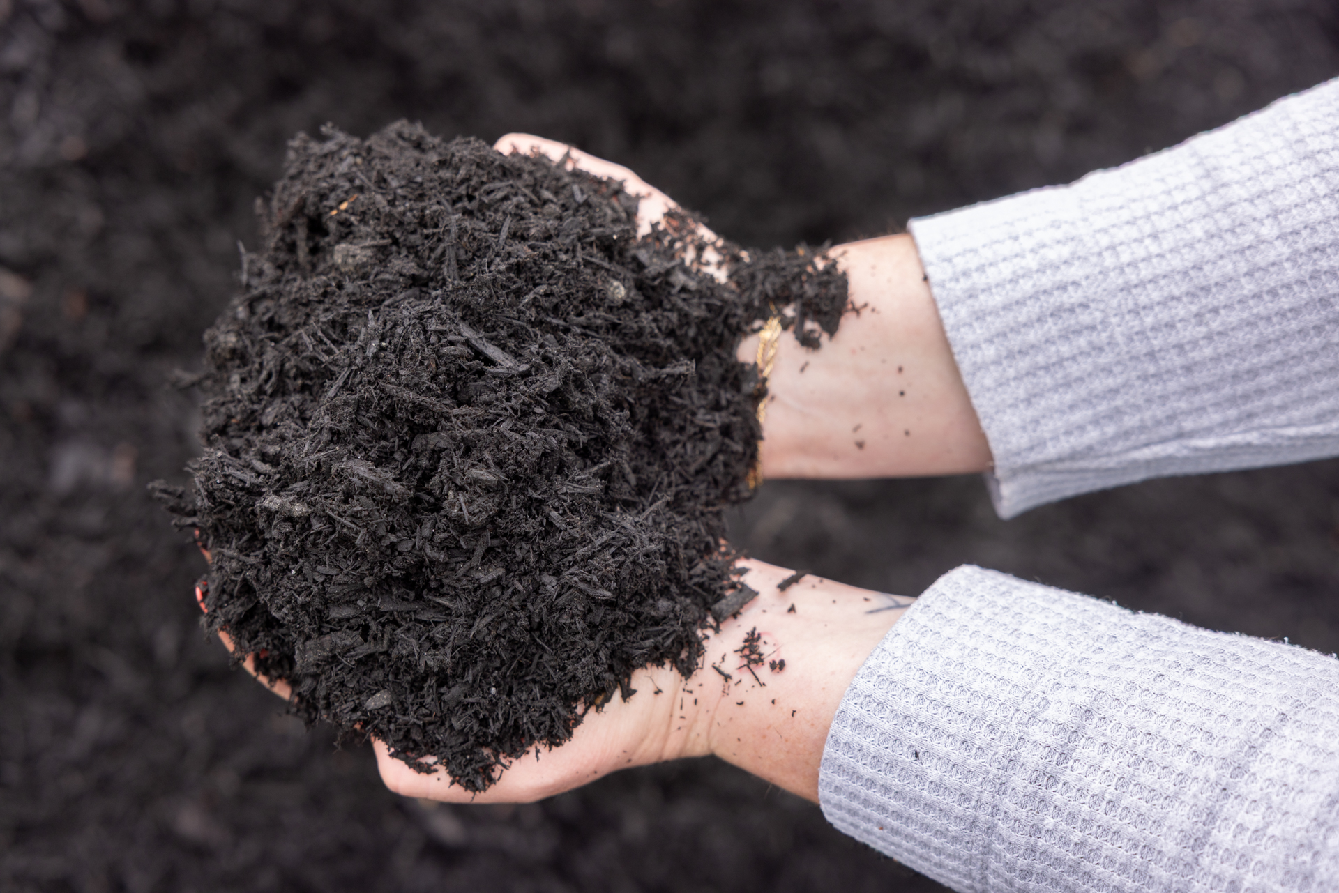 Premium Black Bark Mulch
